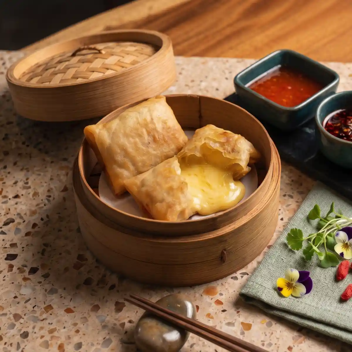 Dimsum Keju Lumer